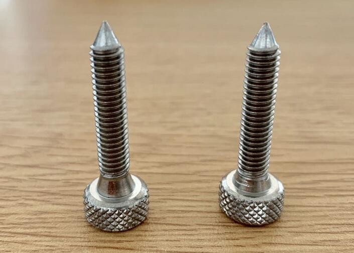 Stainless Steel Non Standard Screws , A2 - 70 Knurled Head Thumb Screws