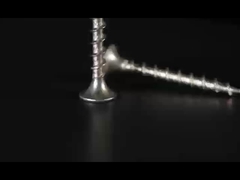 A2 빠른 조립 스테인리스 스틸 나사 / 트럼펫 머리 거친 스레드 나사